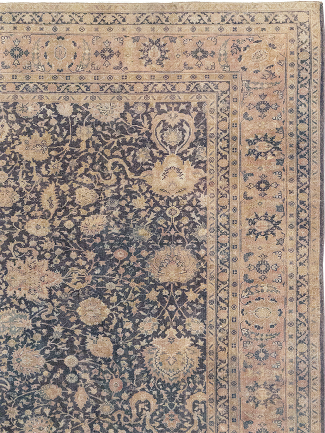 Antique Indian Lahore Room Size Carpet, No.11284 - Galerie Shabab