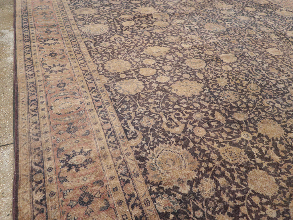 Antique Indian Lahore Room Size Carpet, No.11284 - Galerie Shabab
