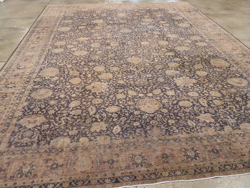 Antique Indian Lahore Room Size Carpet, No.11284 - Galerie Shabab
