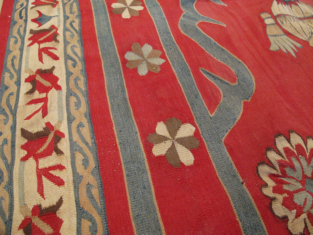 A Indian Dhurrie, No.11324 - Galerie Shabab
