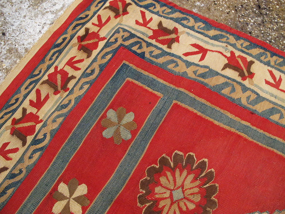 A Indian Dhurrie, No.11324 - Galerie Shabab