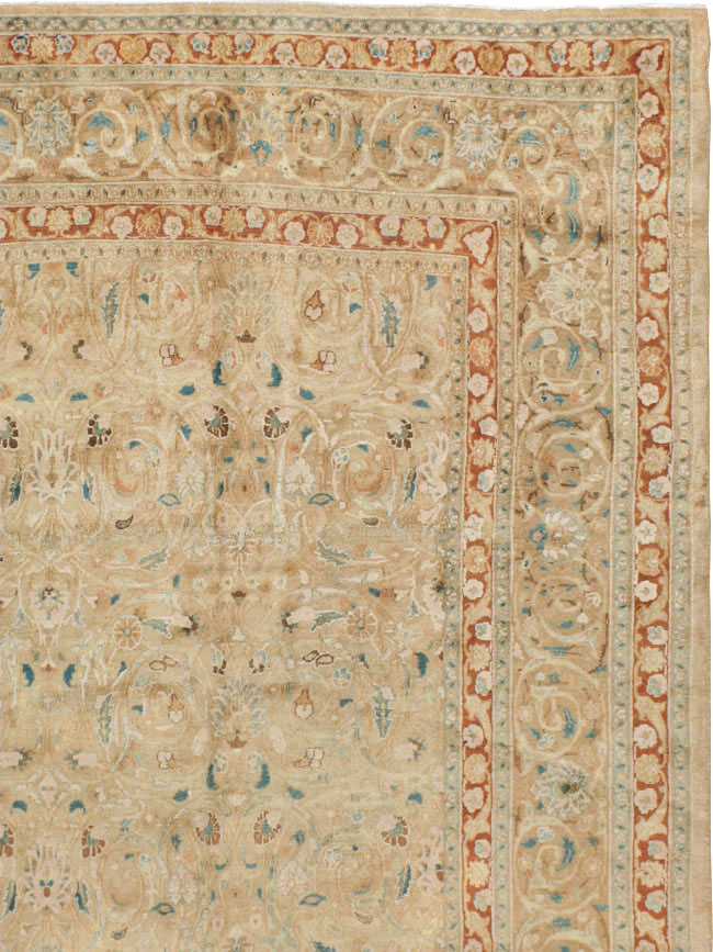 Antique Persian Dorokhsh Carpet, No.11339 - Galerie Shabab
