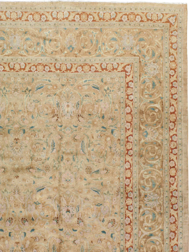 Antique Persian Dorokhsh Carpet, No.11339 - Galerie Shabab