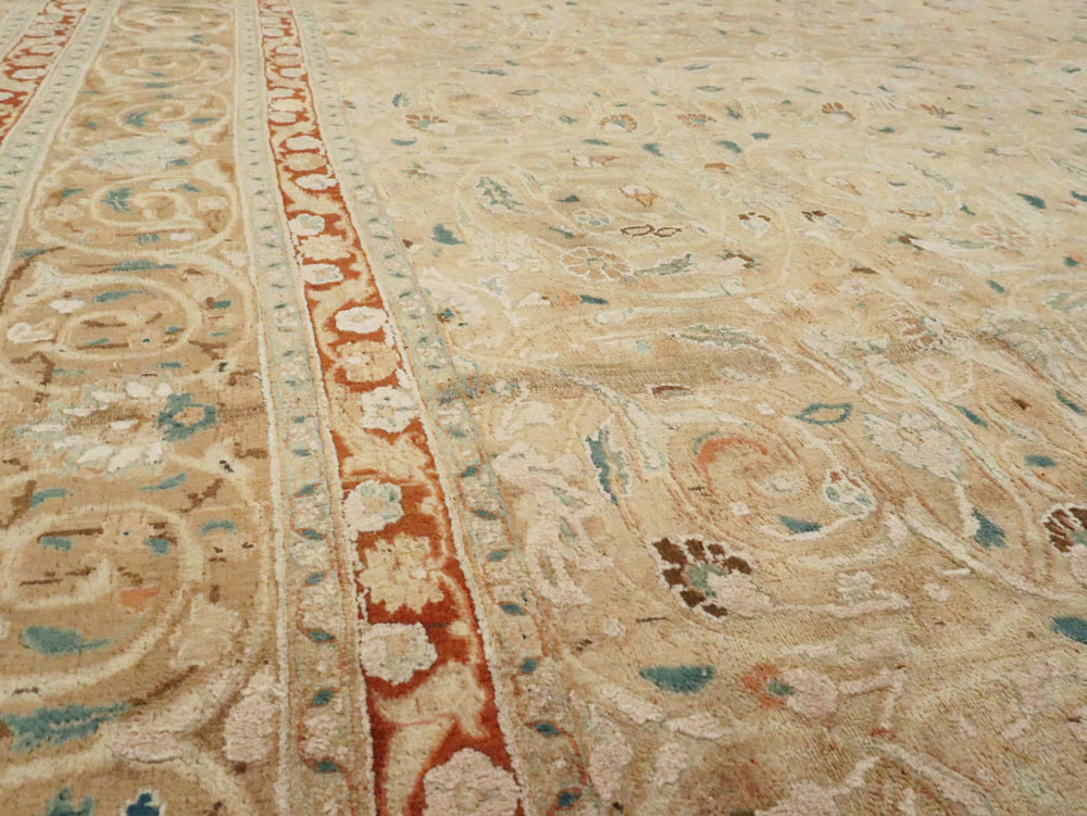 Antique Persian Dorokhsh Carpet, No.11339 - Galerie Shabab