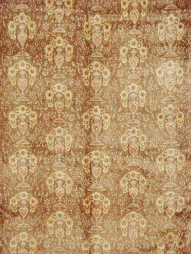 Vintage Persian Mashad Carpet, No.11350 - Galerie Shabab