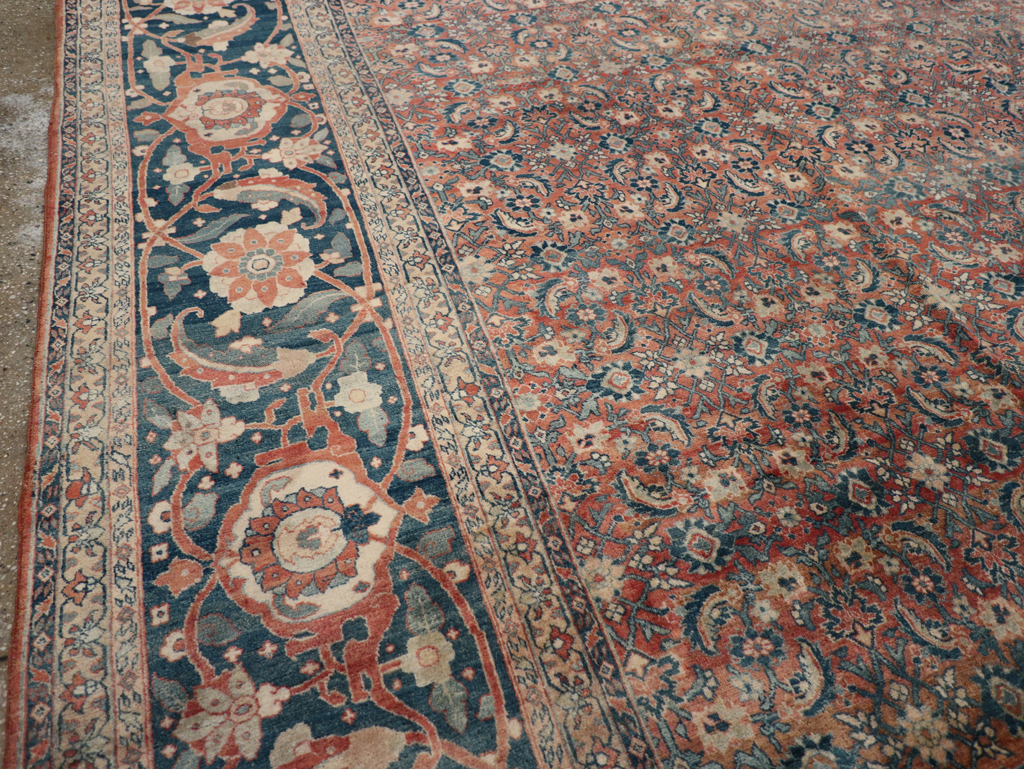 Antique Persian Tabriz Carpet, No.11379 - Galerie Shabab