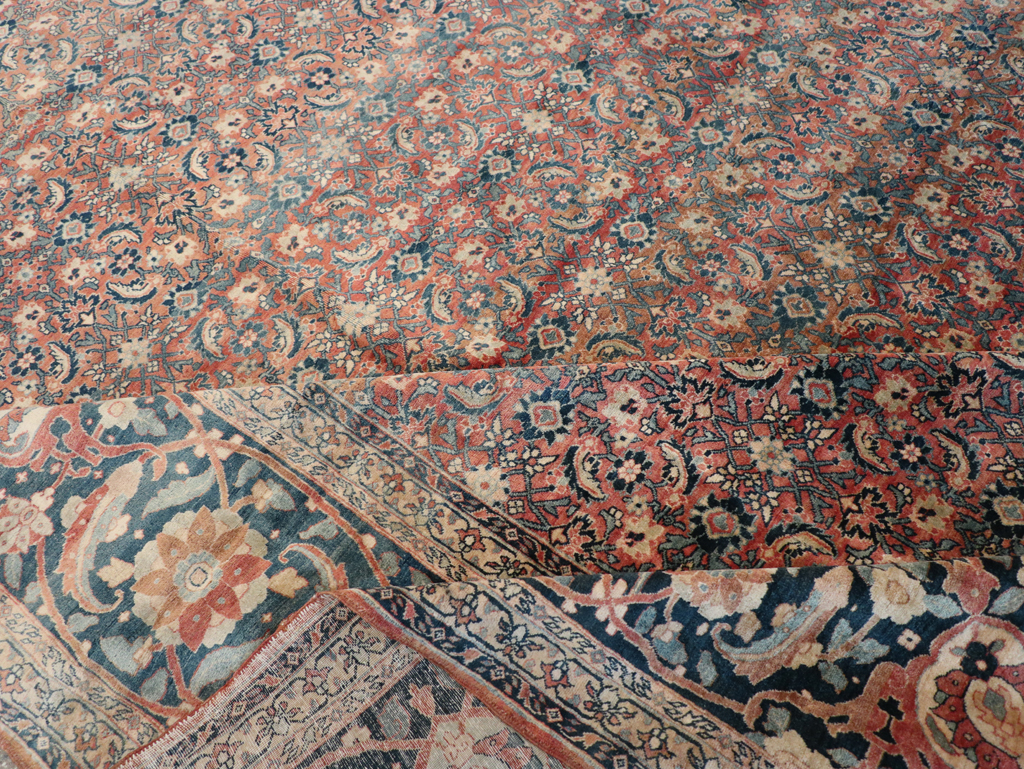Antique Persian Tabriz Carpet, No.11379 - Galerie Shabab