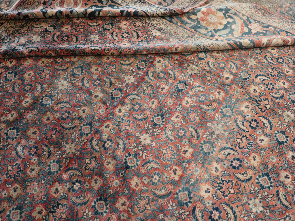 Antique Persian Tabriz Carpet, No.11379 - Galerie Shabab