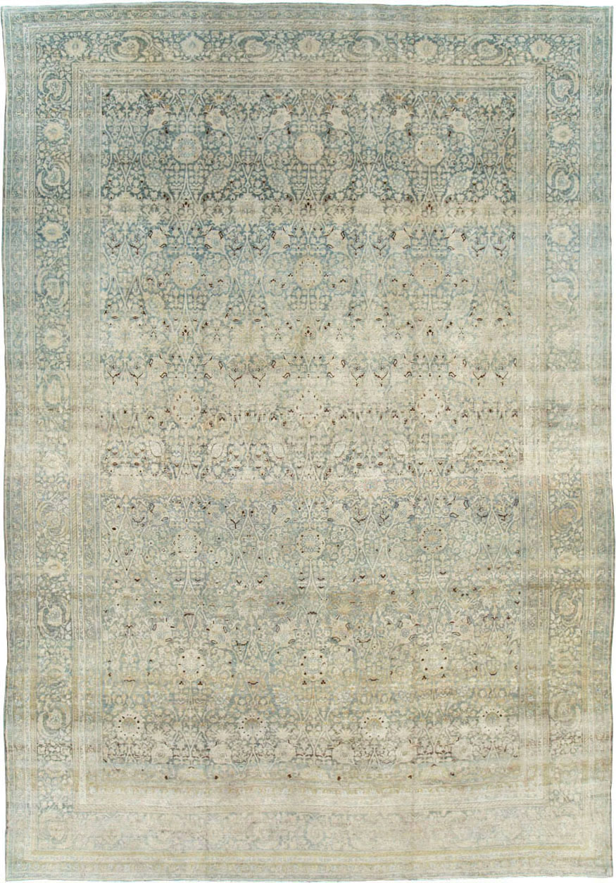 Antique Persian Tabriz Carpet, No.11436 - Galerie Shabab