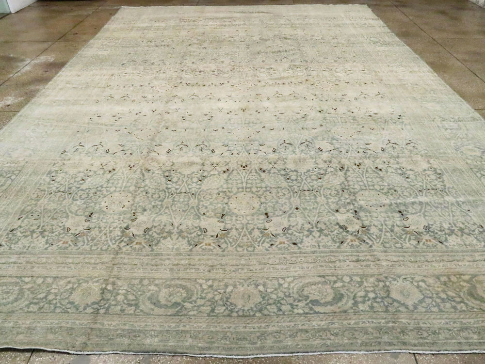 Antique Persian Tabriz Carpet, No.11436 - Galerie Shabab