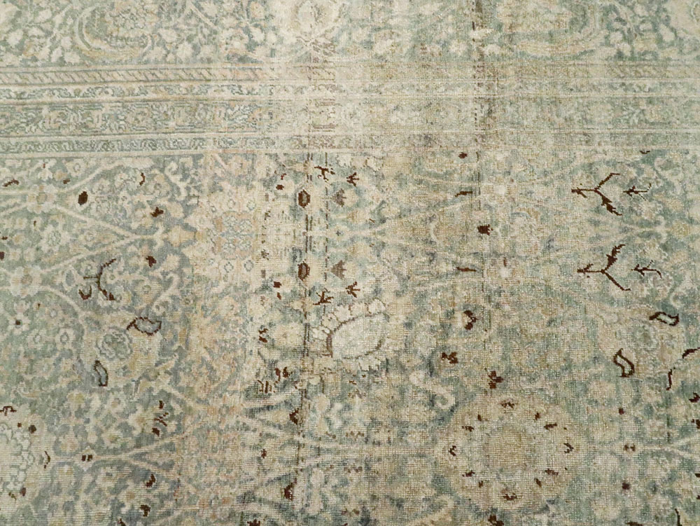 Antique Persian Tabriz Carpet, No.11436 - Galerie Shabab