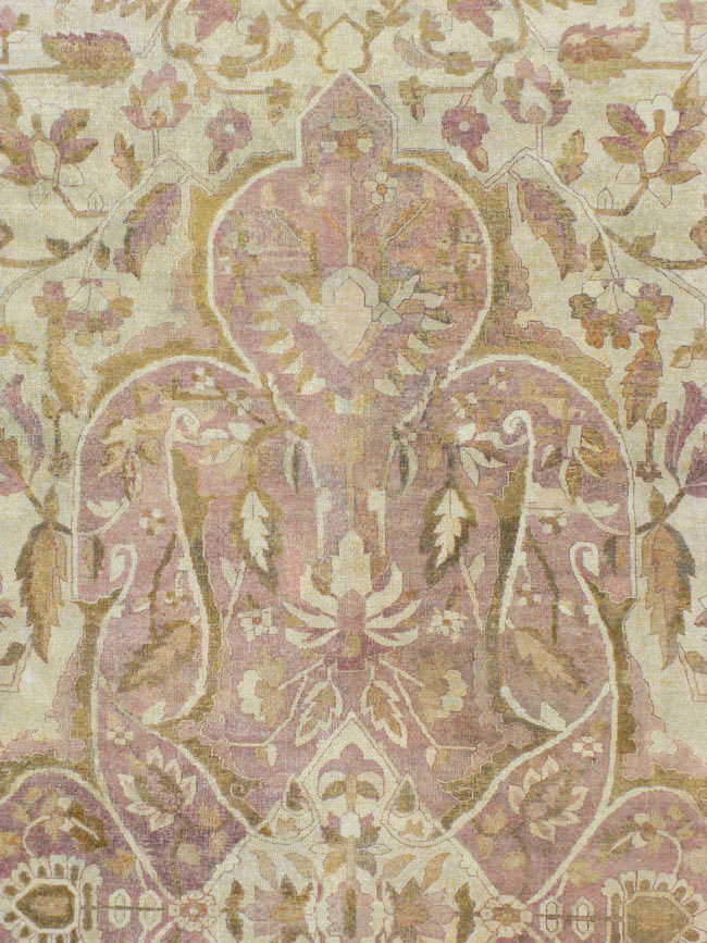Antique Indian Amritsar Carpet, No.11443 - Galerie Shabab