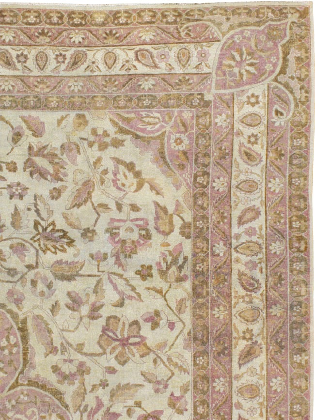 Antique Indian Amritsar Carpet, No.11443 - Galerie Shabab