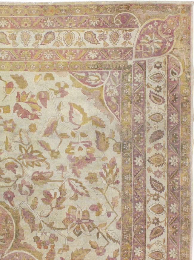 Antique Indian Amritsar Carpet, No.11443 - Galerie Shabab