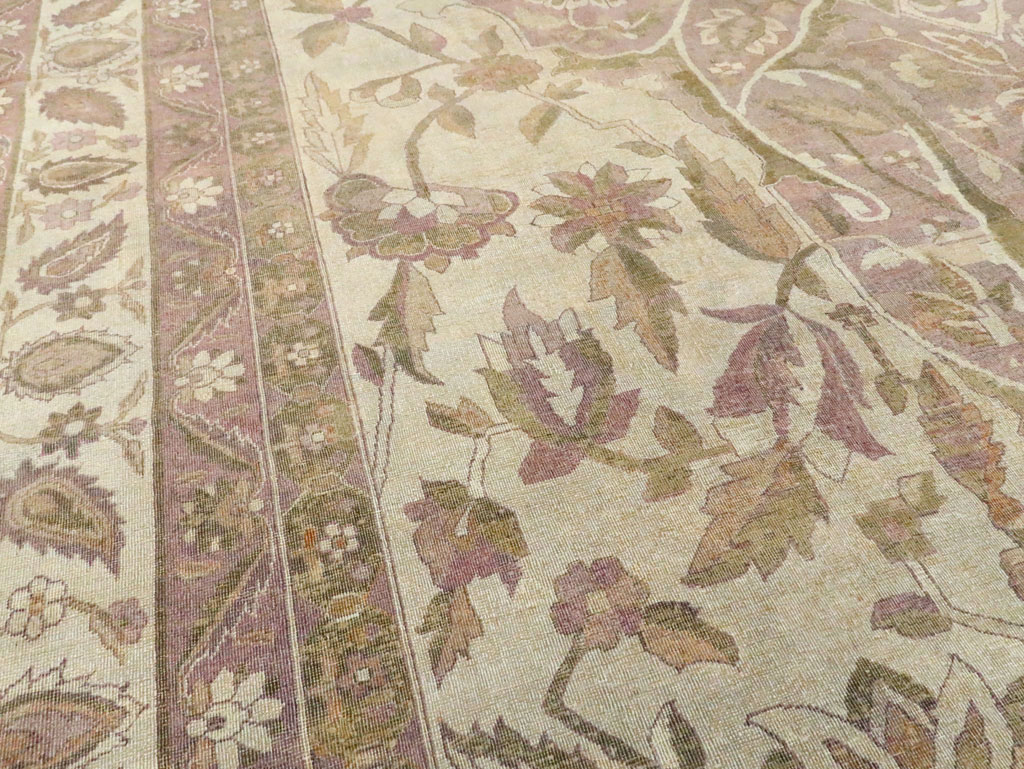 Antique Indian Amritsar Carpet, No.11443 - Galerie Shabab