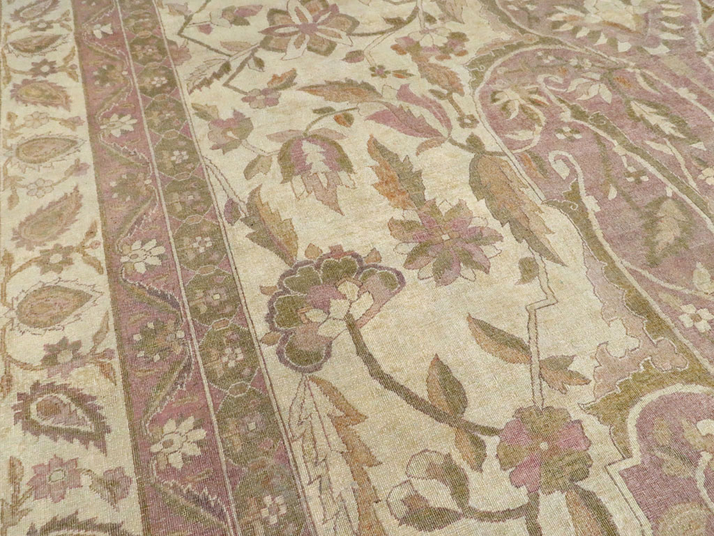 Antique Indian Amritsar Carpet, No.11443 - Galerie Shabab