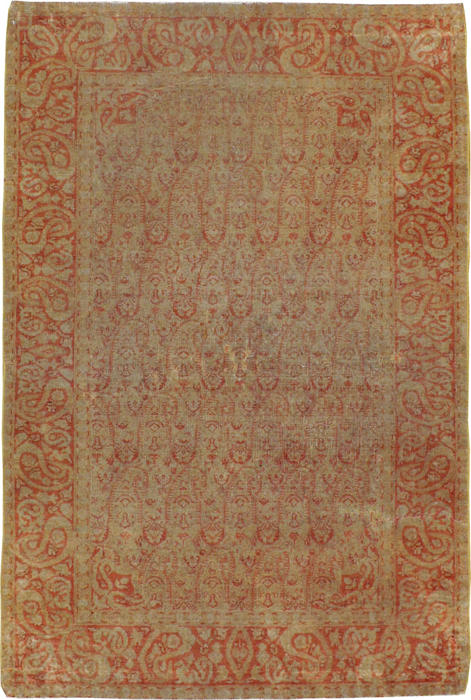 Antique Indian Amritsar Carpet, No.11447 - Galerie Shabab