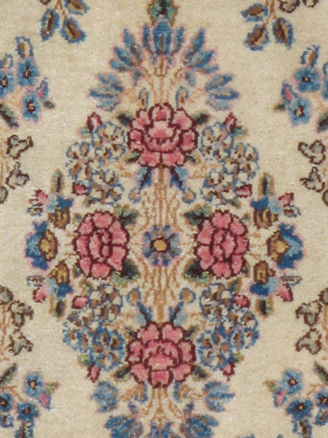 Vintage Persian Kerman Carpet, No.11449 - Galerie Shabab