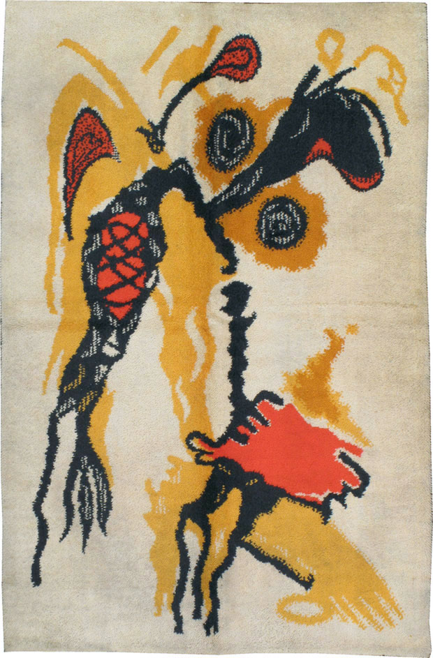 Vintage Swedish Art Deco Carpet, No.11454 - Galerie Shabab