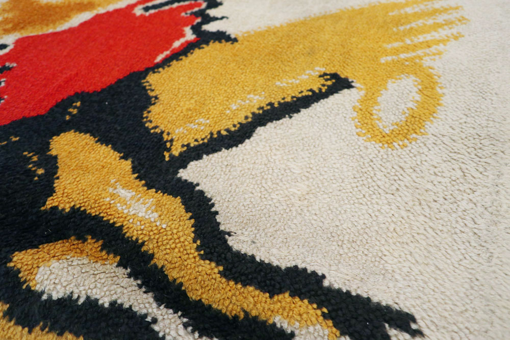 Vintage Swedish Art Deco Carpet, No.11454 - Galerie Shabab