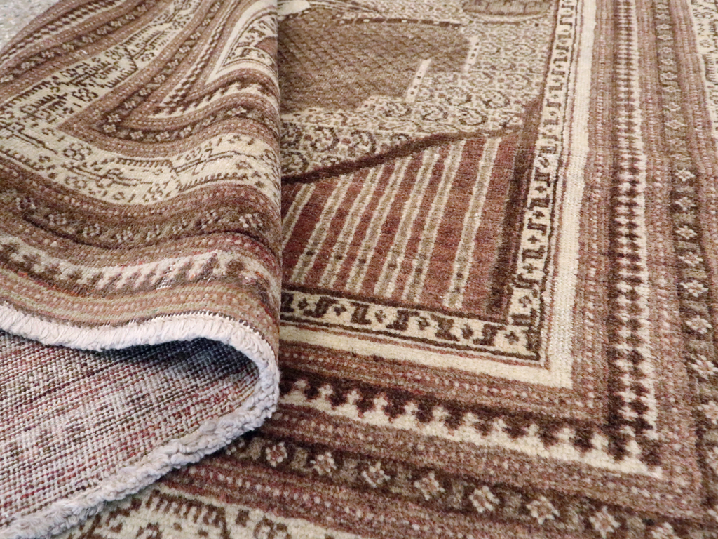 Antique Persian Tabriz Pictorial Rug (Pair: 2 of 2), No.11456 - Galerie Shabab