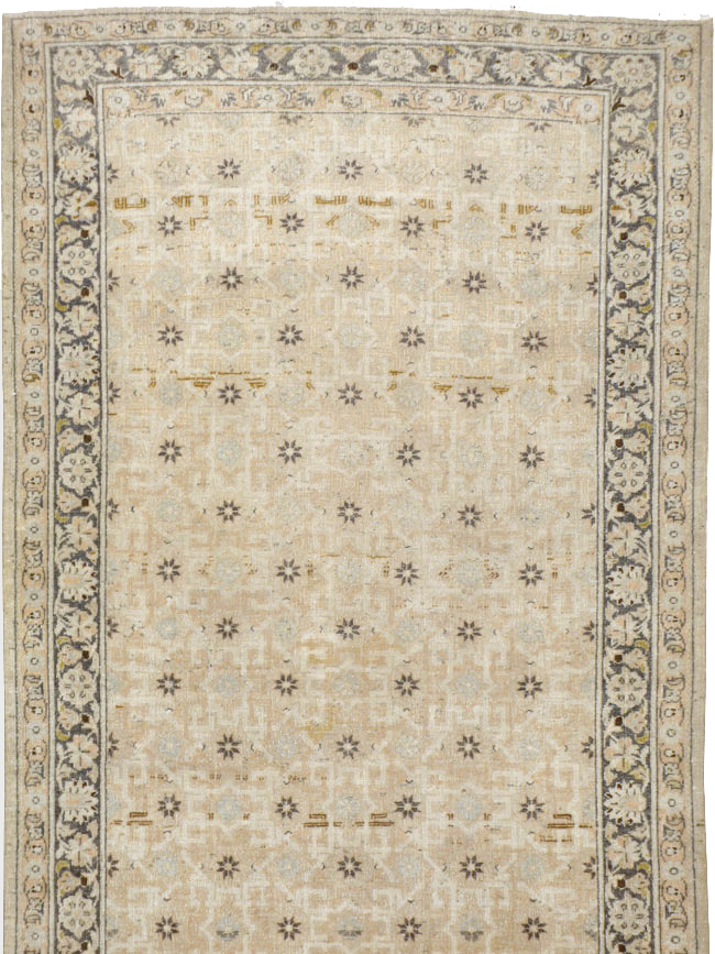 Vintage Persian Kashan Runner, No.11458 - Galerie Shabab