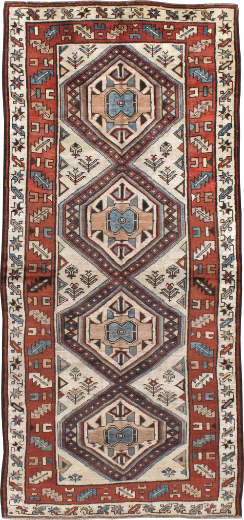 Antique Persian Serab Gallery Rug, No.11459 - Galerie Shabab