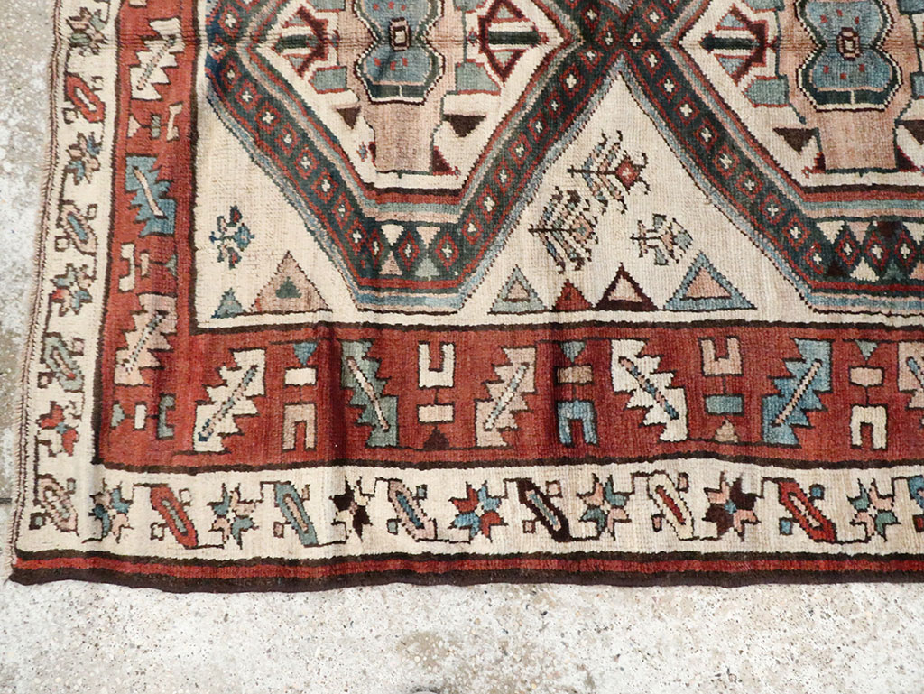 Antique Persian Serab Gallery Rug, No.11459 - Galerie Shabab