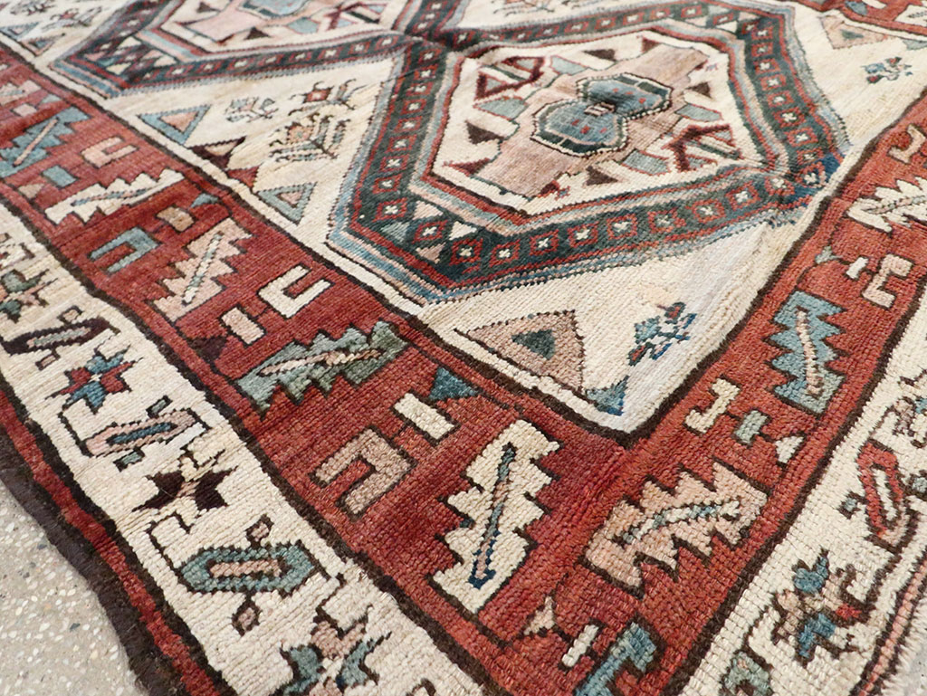 Antique Persian Serab Gallery Rug, No.11459 - Galerie Shabab