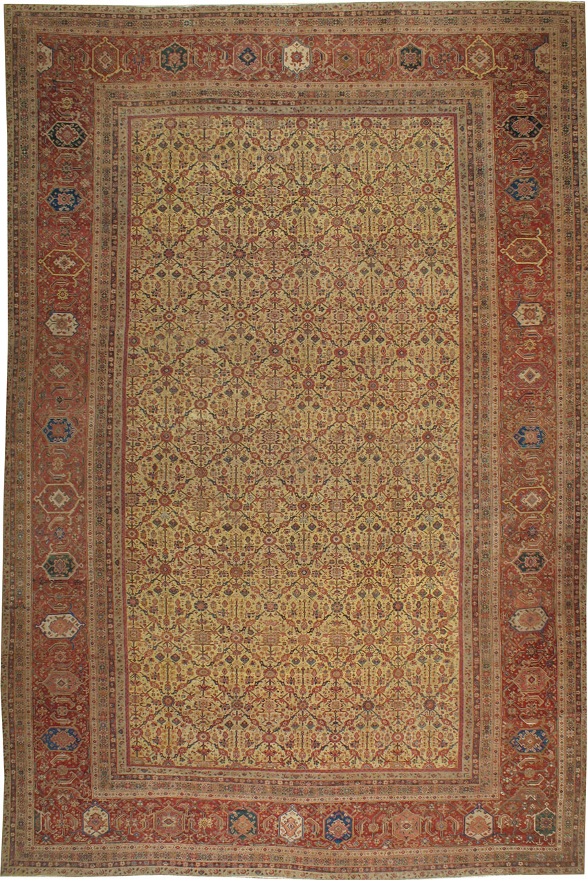 A Mahal Carpet, No.11466 - Galerie Shabab