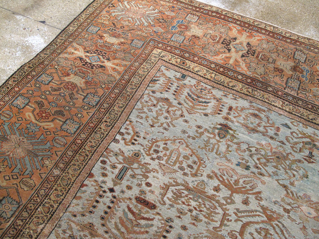 Antique Persian Sultanabad Carpet, No.11471 - Galerie Shabab