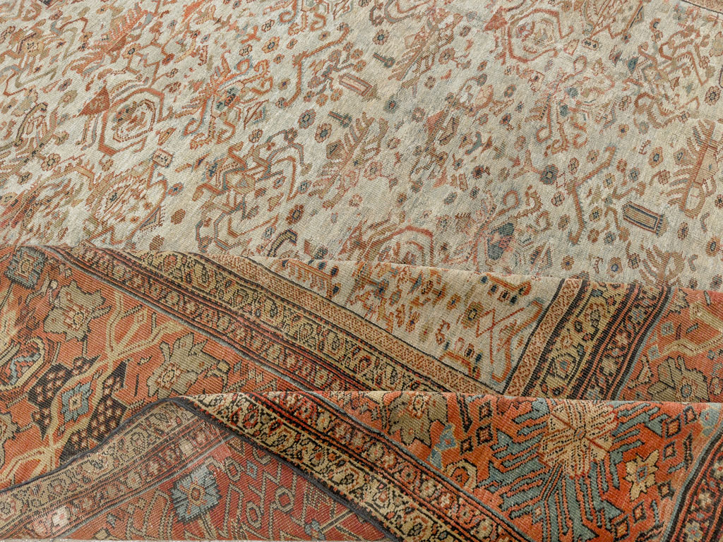 Antique Persian Sultanabad Carpet, No.11471 - Galerie Shabab