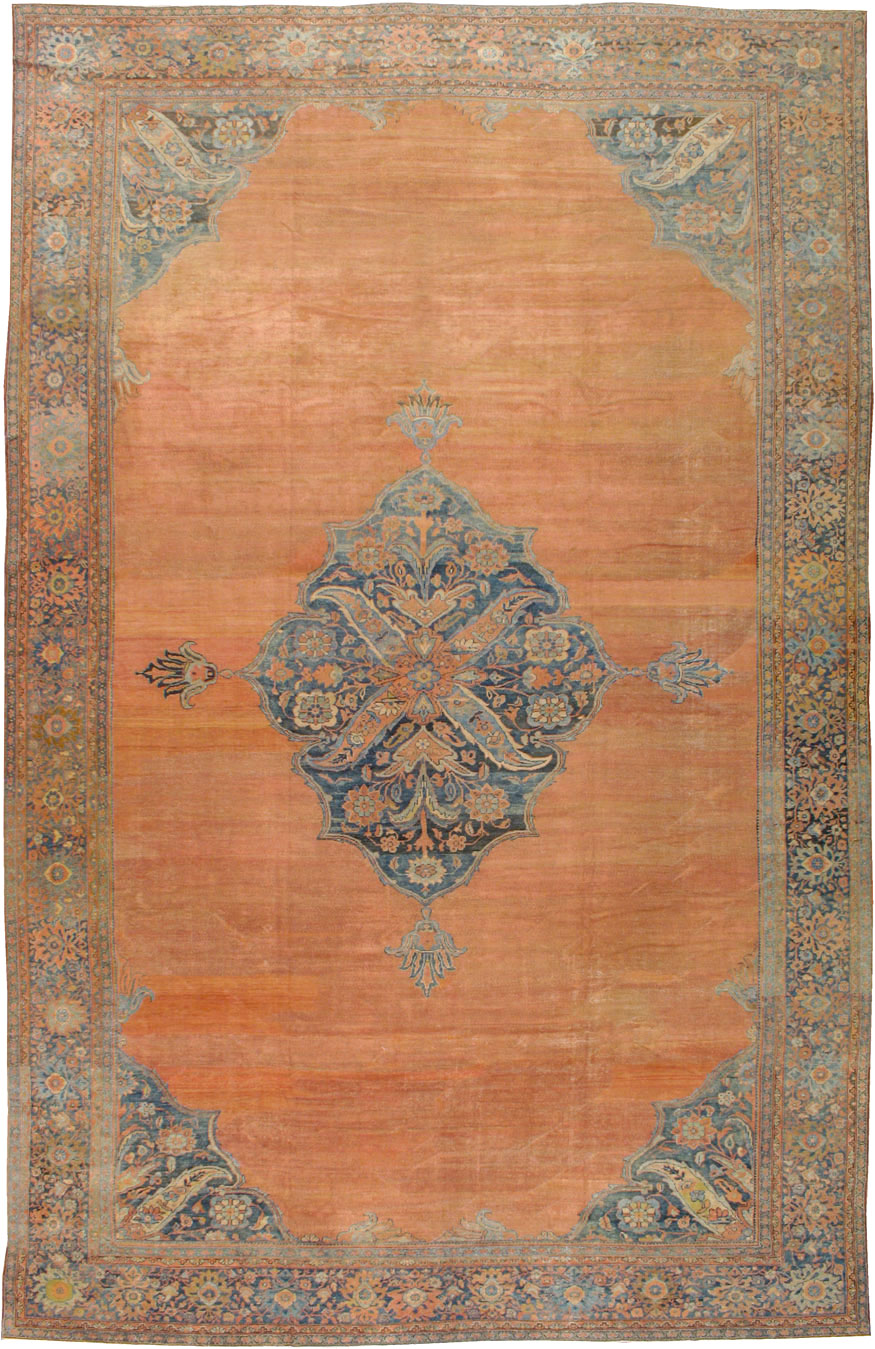 Antique Persian Fereghan Mahal Carpet, No.11491 - Galerie Shabab