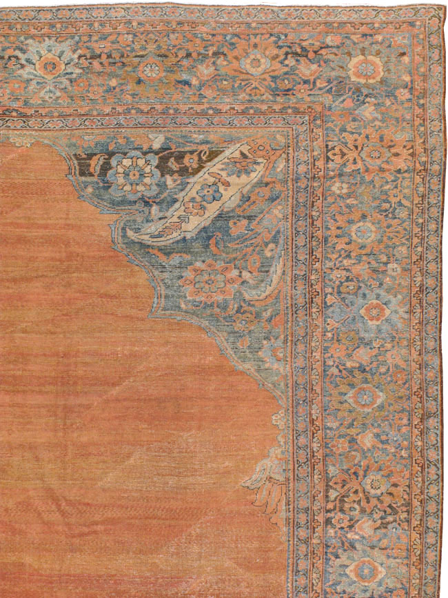 Antique Persian Fereghan Mahal Carpet, No.11491 - Galerie Shabab