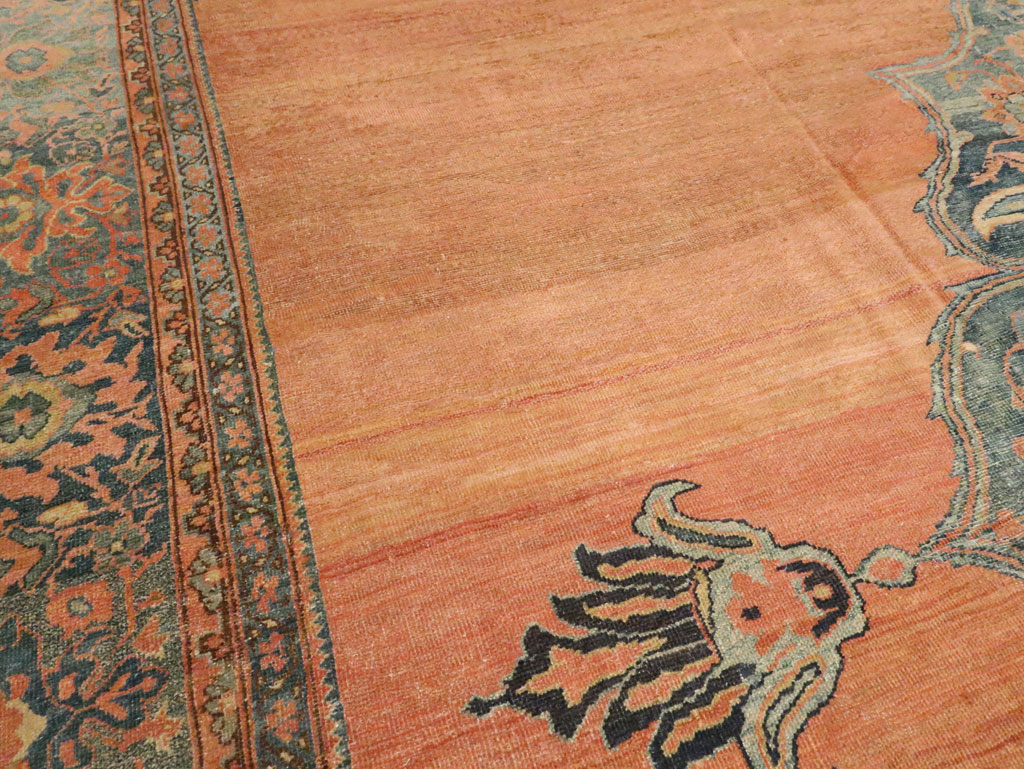 Antique Persian Fereghan Mahal Carpet, No.11491 - Galerie Shabab
