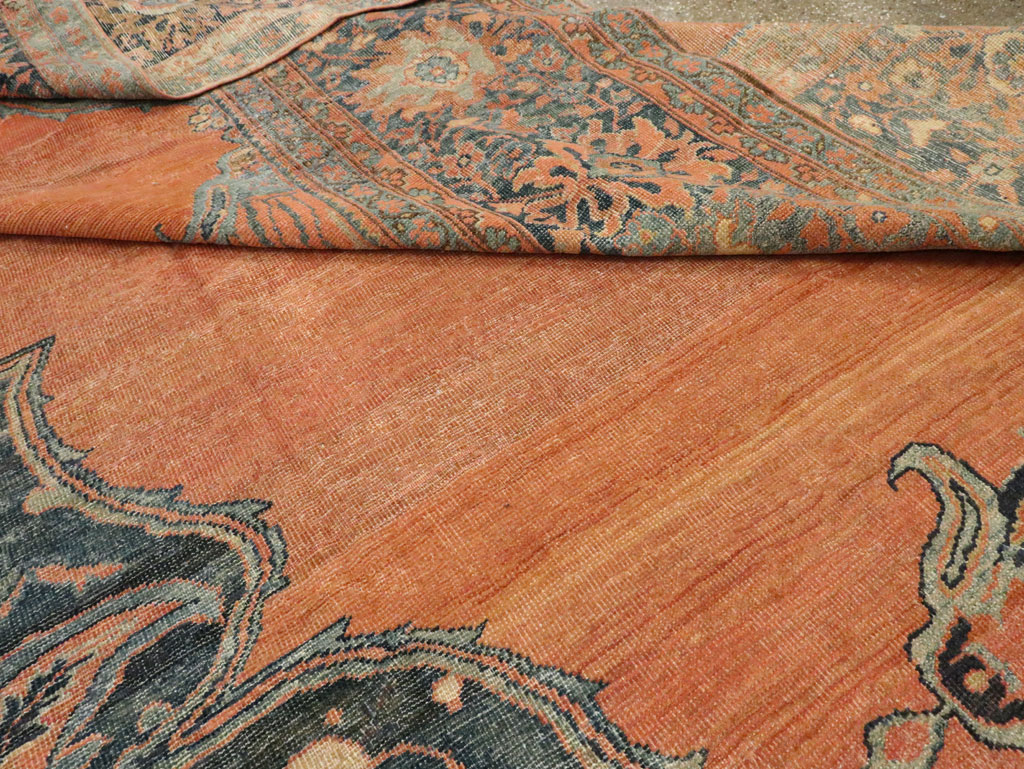 Antique Persian Fereghan Mahal Carpet, No.11491 - Galerie Shabab