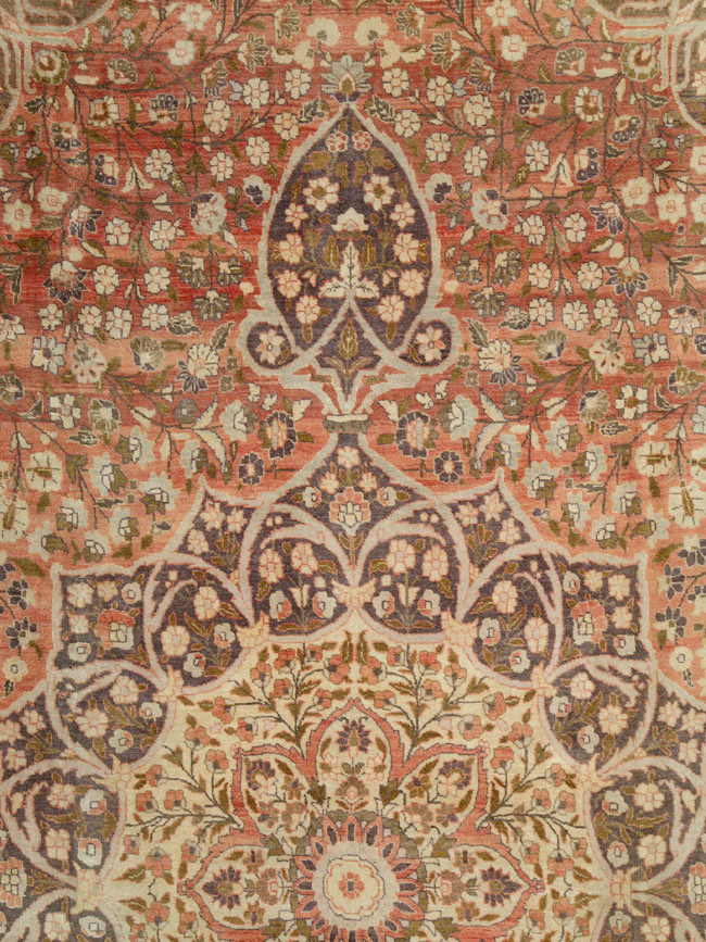Antique Persian Tabriz Carpet, No.11500 - Galerie Shabab