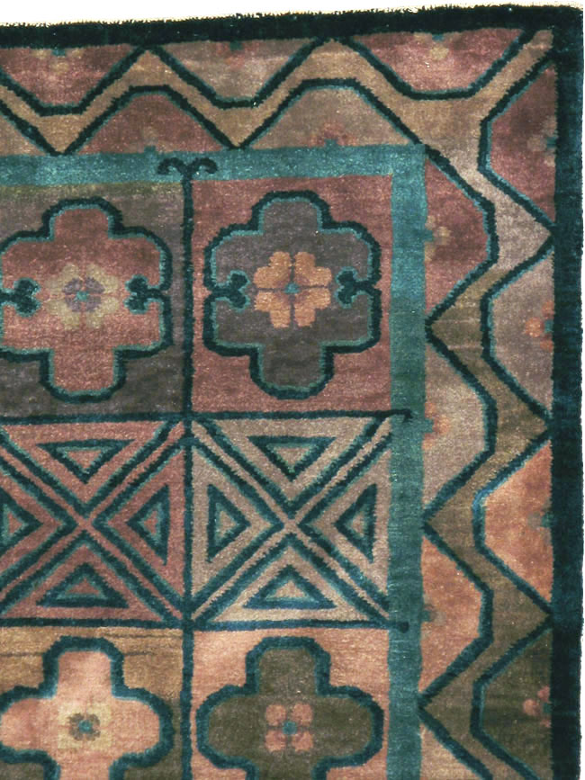 Antique Art Deco Rug, No.11537 - Galerie Shabab