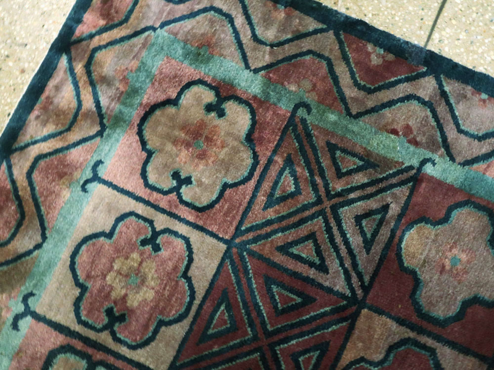 Antique Art Deco Rug, No.11537 - Galerie Shabab