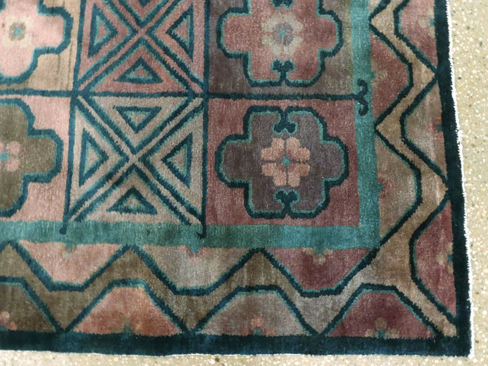 Antique Art Deco Rug, No.11537 - Galerie Shabab