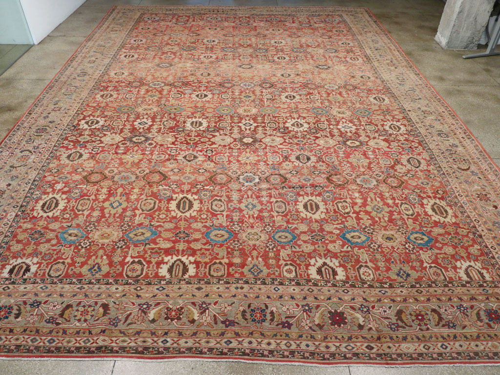 Antique Persian Mahal Carpet, No.11541 - Galerie Shabab