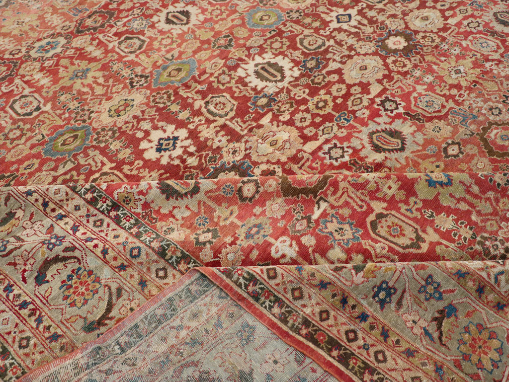 Antique Persian Mahal Carpet, No.11541 - Galerie Shabab