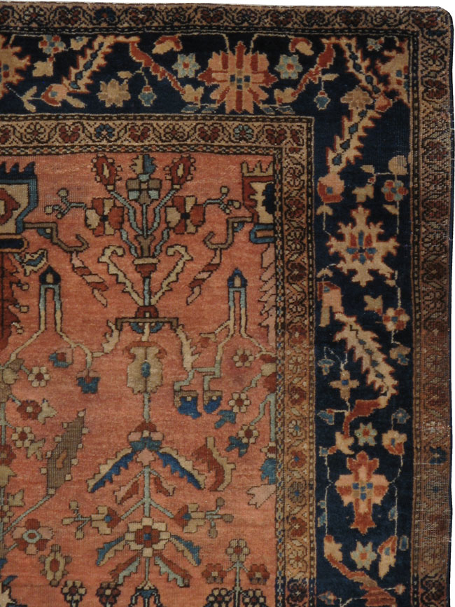 Antique Persian Sarouk Rug, No.11544 - Galerie Shabab