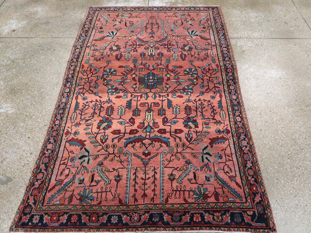 Antique Persian Sarouk Mohajeran Rug, No.11546 - Galerie Shabab