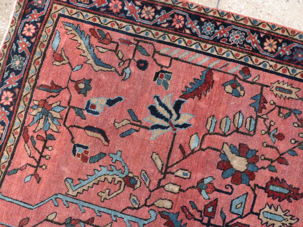 Antique Persian Sarouk Mohajeran Rug, No.11546 - Galerie Shabab