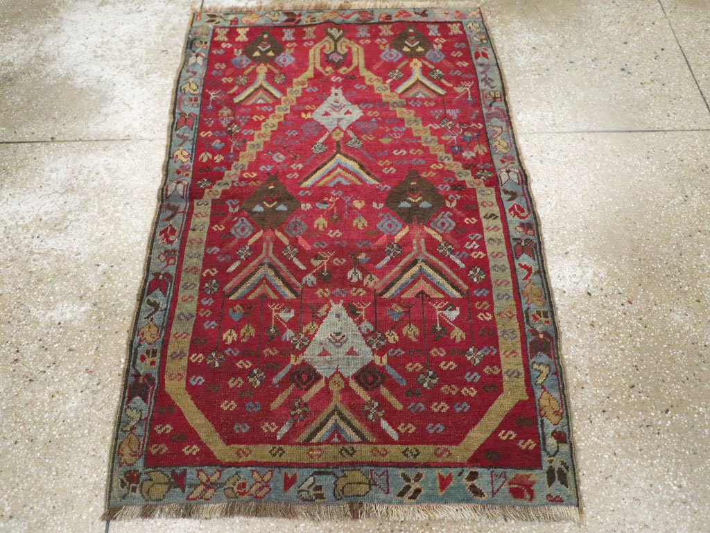 Antique Turkish Ghiordes Rug, No.11548 - Galerie Shabab