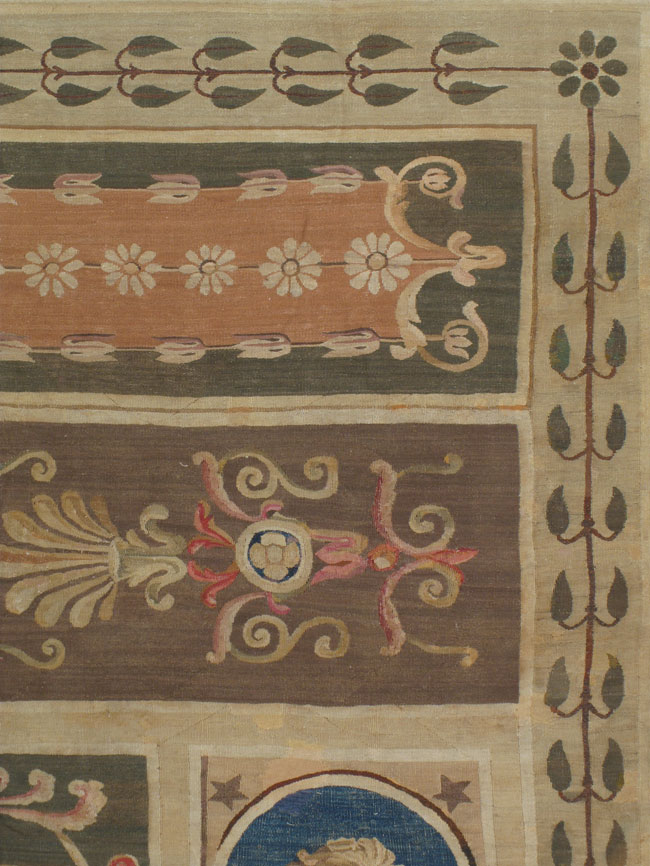 An Aubusson Carpet, No.11566 - Galerie Shabab