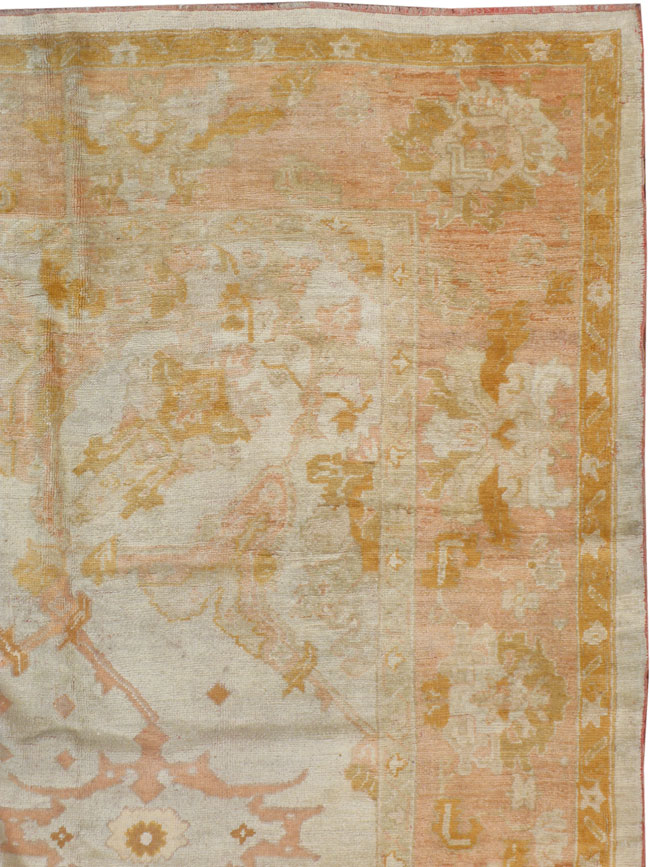 An Oushak Carpet, No.11636 - Galerie Shabab