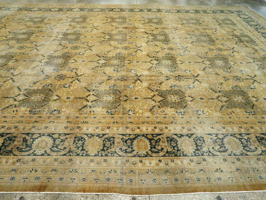 Antique Indo-Tabriz Carpet, No.11637 - Galerie Shabab