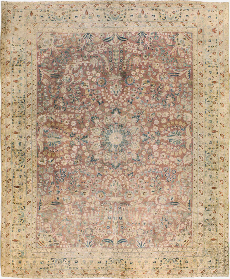 Antique Persian Lavar Kerman Carpet, No.11638 - Galerie Shabab